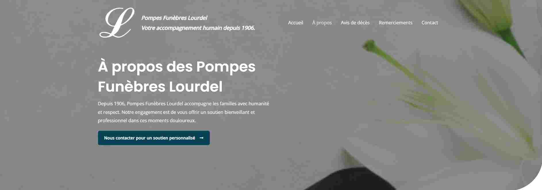pompes funebres lourdel