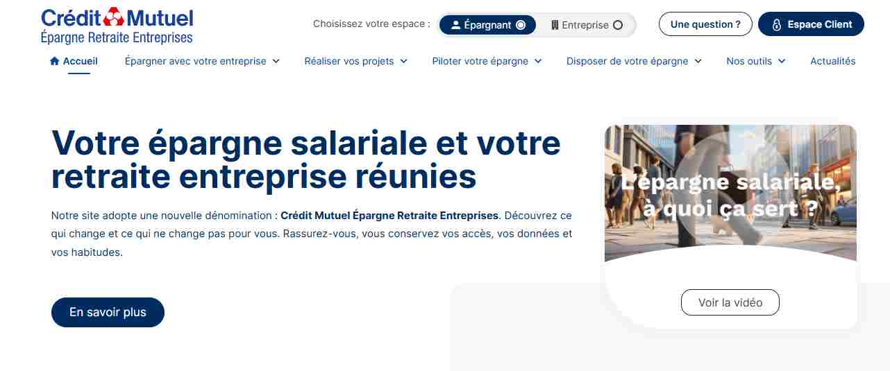 epargne salariale credit mutuel